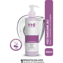 TTO Yüz Temizleme Jeli 200 ml Tüm Cilt Tipleri İçin Temizleyici Etkili Derinlemesine Temizlik