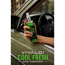 Vivaldi Car Vivaldi Cool Fresh Araba Kokusu Sprey 100 ml Uzun Süre Kalıcı Ferah Koku Özelliği ile