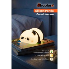 Silikon Panda Gece Lambası