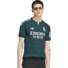 adidas Real Madrid 26/27 Deplasman Erkek Yeşil Futbol Forma JZ7205