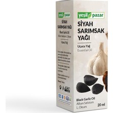 Yeşil Pazar Siyah Sarımsak Yağı 20 ml