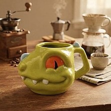 Palto Tasarım Dinazor Tasarımlı 3D Kupa - Figürlü 3D Mug