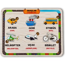 heptex Ahşap Araçlar Eğitim Panosu