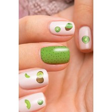 Artikel Kivi Tırnak Dövmesi, Tırnak Tattoo, Nail Art, Tırnak Sticker