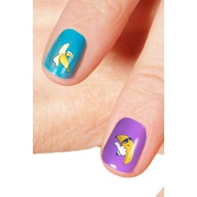 Artikel Muz Tırnak Dövmesi, Tırnak Tattoo, Nail Art, Tırnak Sticker