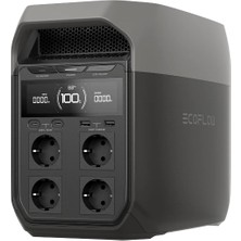 EcoFlow - DELTA 3 Taşınabilir Güç Kaynağı - 1024Wh Kapasite, 1800W (X-Boost 2200W) Çıkış