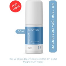 Sourbe Magnezyum Yağı Roll-On 50 ml – Kas ve Eklem Bakımı Için Doğal Magnezyum Klorür - Magnesium Oil