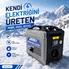 Eurokar 5kw Kendi Elektriğini Üreten Mobil Dizel Isıtıcı