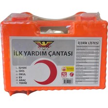 Ayışığı Profesyonel Ilk Yardım Çantası – Ofis, Okul ve Araç Uyumlu Tam Set