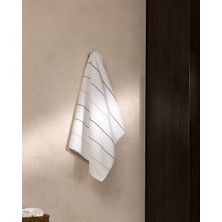 Madame Coco Celeste %100 Pamuk Yüz Havlusu - Beyaz - 50X80 cm