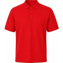 Ayışığı %100 Pamuk Polo Yaka Tişört |baskı ve Nakışa Uygun Nefes Alabilir Rahat Kesim Yazlık Penye T-Shirt