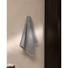Madame Coco Celeste %100 Pamuk Yüz Havlusu - Gri - 50X80 cm