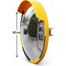 Evelux 60 cm Trafik Güvenlik Aynası – Akrilik Lensli, Kör Nokta Aynası, Dış Mekan Uyumlu (12228 Tg A)
