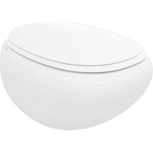 Bocchı Bocchi - Strata Rimless Asma Klozet Parlak Beyaz - 1412-001-0128