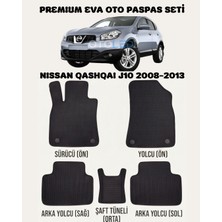 Feyza Oto Nissan Qashqaı J10 Serisi 2008 - 2013 Arası Araca Özel Premium Eva Paspas Takımı 2 Yıl Garantili Araca Birebir Uyumlu Kalıplar