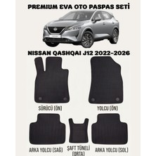 Feyza Oto Nissan Qashqaı J12 Serisi 2022 - 2026 Arası Araca Özel Premium Eva Paspas Takımı 2 Yıl Garantili Araca Birebir Uyumlu Kalıplar