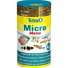 Tetra Micro Menu 100 ml Küçük Balıklar İçin Yüksek Kaliteli Besin Karışımı