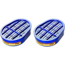 Dräger 6738816 Abek1 Gaz Filtresi | Organik Inorganik Asit ve Amonyak Filtresi