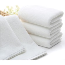 Modella Life Miosse Pure 6 Adet 30X30 cm Lüx Beyaz Otel Havlusu %100 Pamuk El-Yüz-Traş Havlusu Misafir Havlusu 50 Gram