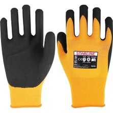 Starline STL-1401 Kesilmez Iş Eldiveni | Mikro Köpük Nitril Kaplı | 100°C Isıya Dayanıklı | EN388 4141A