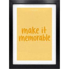 Kaynock Make It Memorable Tablo Siyah