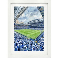 Kaynock Stamford Bridge, Stadyum, Matchday, Poster Tablo Beyaz