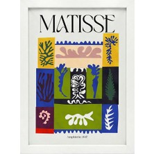 Kaynock Matisse 7, Henri Matisse, Modern, Contemporary Art, Sanat, Dijital Tasarım Tablo Beyaz