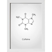 Kaynock Caffeine, Coffee, Kafein, Kahve, Içecek, Mutfak, Poster Tablo, Dijital Tasarım Tablo