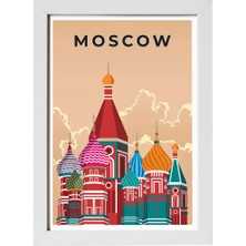Kaynock Moskova, Poster Tablo Dijital Tasarım Tablo Beyaz