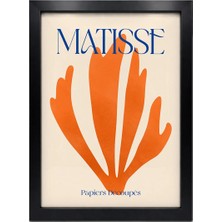 Kaynock Matisse 4, Henri Matisse, Modern, Contemporary Art, Sanat, Dijital Tasarım Tablo Siyah