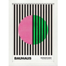 Kaynock Bauhaus 11, Modern, Contemporary Art, Sanat, Poster Tablo Dijital Tasarım Tablo Beyaz