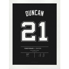Kaynock Tim Duncan Jersey Beyaz