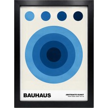 Kaynock Bauhaus 4, Modern, Contemporary Art, Sanat, Poster Tablo Dijital Tasarım Tablo Siyah
