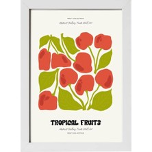 Kaynock Cherry, Meyve, Minimal, Ev Dekorasyon, Mutfak Kafe Dekorasyon Poster Tablo