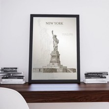 Kaynock Özgürlük Anıtı Poster Tablo, Dijital Tasarım Tablo