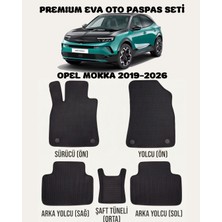 Feyza Oto Opel Mokka Serisi 2019 - 2026 Arası Araca Özel Premium Eva Paspas Takımı 2 Yıl Garantili Araca Birebir Uyumlu Kalıplar