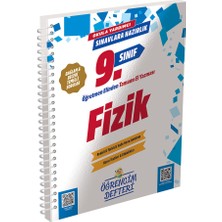 3160 - 9.sınıf Fizik Öğrencim Defteri