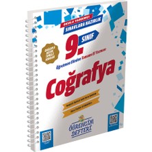 3164 - 9.sınıf Coğrafya Öğrencim Defteri