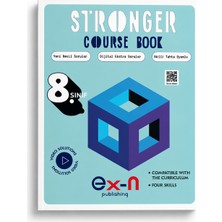 Ex-N Publishing Stronger Course Book 8. Sınıf Ingilizce – Yeni Nesil Sorular, Video Çözümlü, Dijital Ekstra Sorular ve Akıllı Tahta Uyumlu