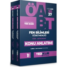 Yediiklim Yayınları 2027 Meb Ags Öabt Fen Bilimleri Öğretmenliği Konu Anlatımı 2 Cilt