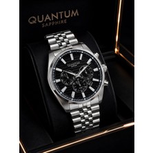 Quantum Çelik Kordon Çelik Kasa 2 Yıl Garantili Su Geçirmez Renk Atmaz Fonksiyonlu Erkek Kol Saati ILK1194.350