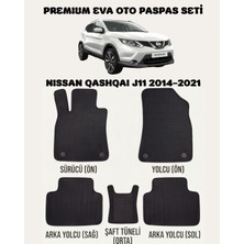 Feyza Oto Nissan Qasqaı J11 Serisi 2014 - 2021 Arası Araca Özel Premium Eva Paspas Takımı 2 Yıl Garantili Araca Birebir Uyumlu Kalıplar