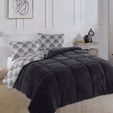 Çift Kişilik Lüx Wellsoft Yorgan Çift Taraflı Yastık Kılıflı 195X215 cm Yorgan + Yastık K�