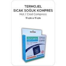 Termojel Sıcak Soğuk Kompres 11X11 cm - Kumaş Buz Jel - Termojel 2 Adet