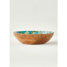 Bella Maison Van Gogh Almond Blossom Mango Sunum Kasesi Turkuaz (30X8 Cm)