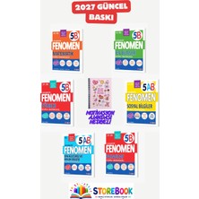 Fenomen Yayıncılık 5.sınıf Matematik B+Fen B+Türkçe B + Paragraf B+Sosyal Ab ve Din Soru Bankası Zamansız Ajanda Hediyeli Maarif Model 2027