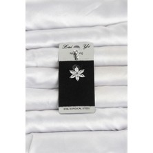 Oghamay 316L Cerrahi Çelik Lotus Model Göbek Piercing