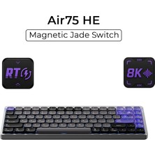 Nuphy AIR75 He Hall Effect Magnetic Switch Manyetik Oyuncu Klavyesi