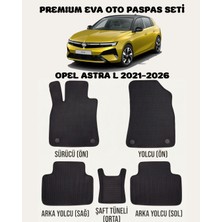Feyza Oto Opel Astra L Serisi 2021 - 2026 Arası Araca Özel Premium Eva Paspas Takımı 2 Yıl Garantili Araca Birebir Uyumlu Kalıplar