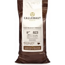 Callebaut 823NV-595  Sütlü Kuvertür Drop Çikolata 10 kg